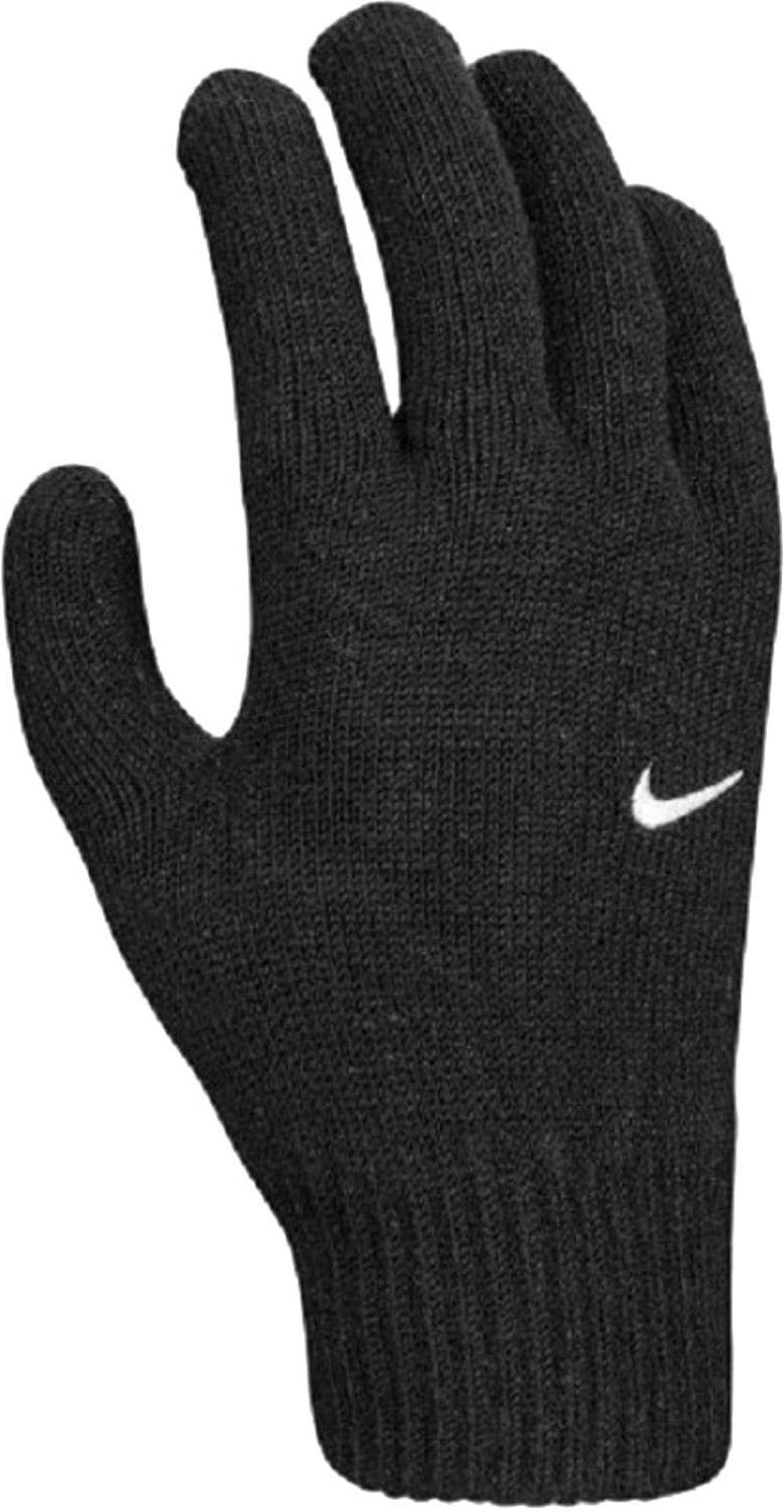 Nike Herren Tech Grip 2.0 gestrickte Swoosh-Handschuhe (Schwarz)