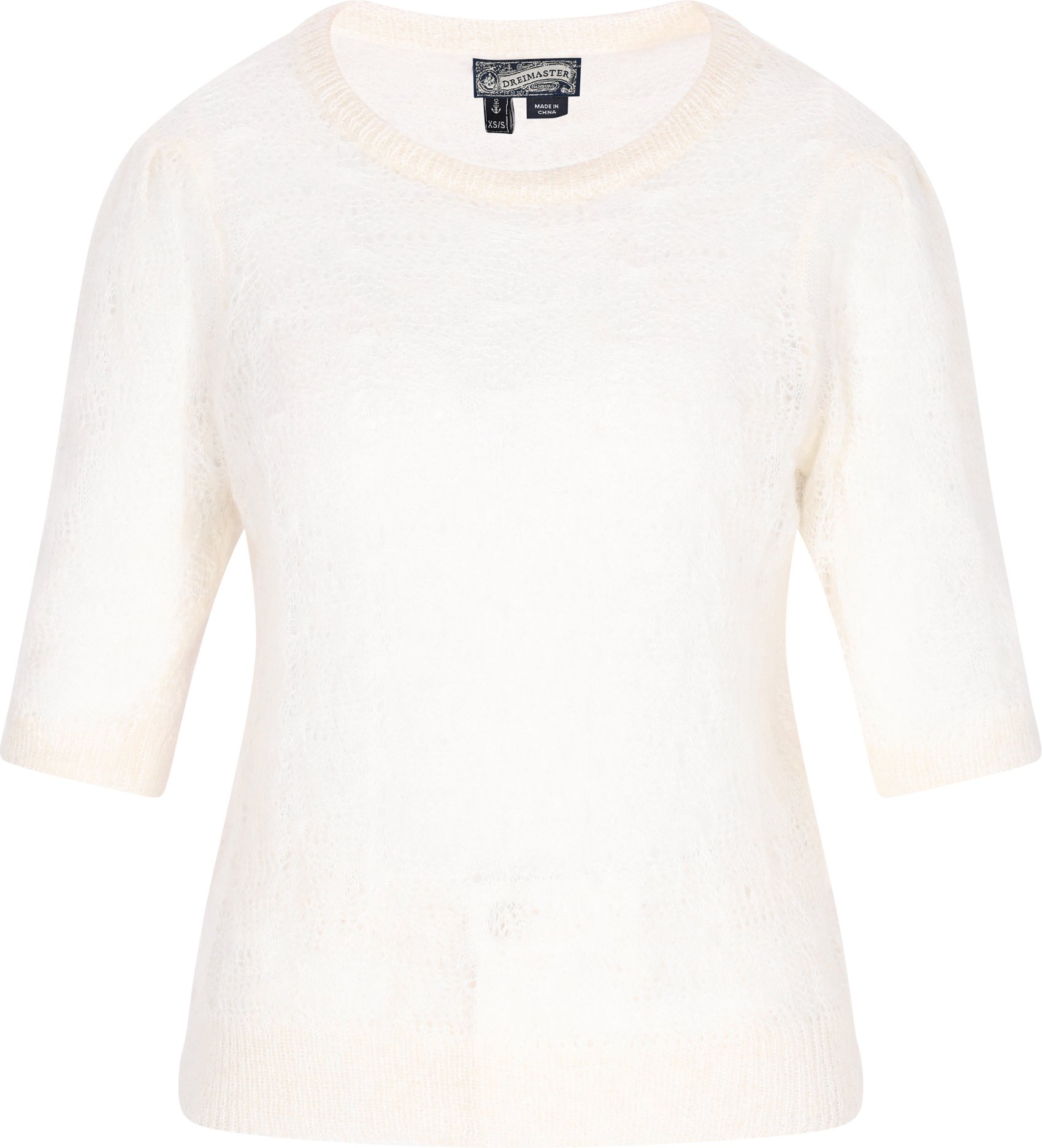 Dreimaster Zur Seite fahren Frauen cremefarben