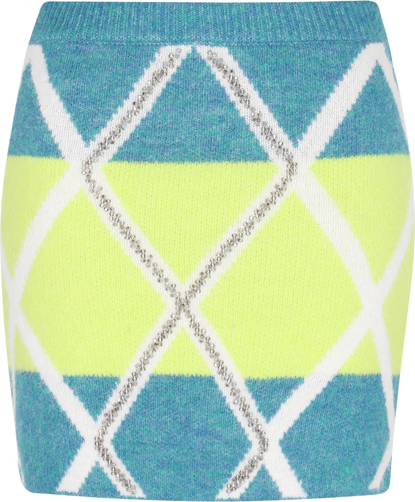 IZIA Rock Frauen türkisfarbene Limette