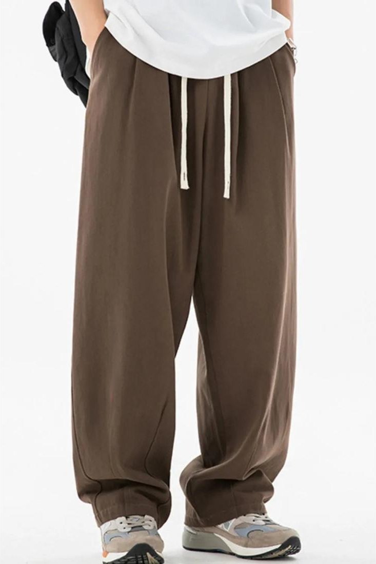 Herren Sweatpants mit Taschen und Kordelzug