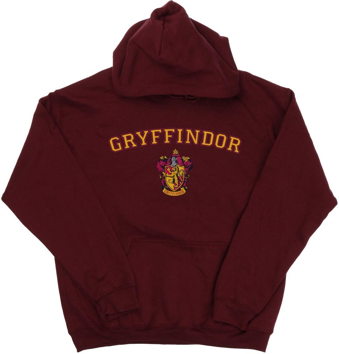 Harry Potter - "Gryffindor" Kapuzenpullover für Mädchen (Burgunderrot)