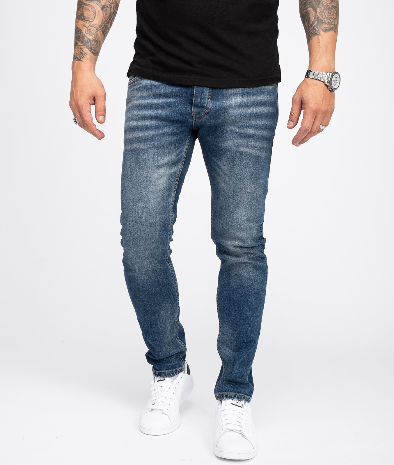 Rock Creek Jeans Blau