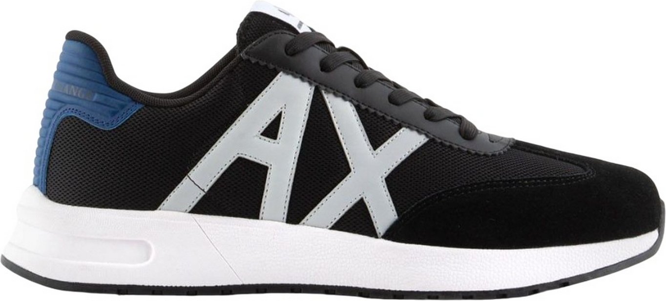 Thumbnail - Armani Exchange - Sneaker für Herren, Wildleder (Schwarz/Grau)