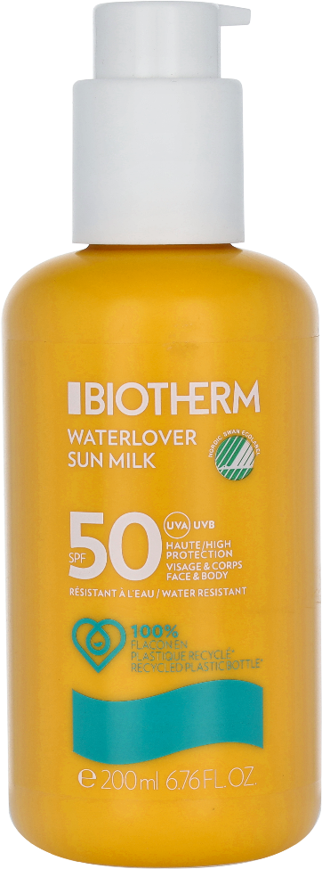Biotherm Waterlover Sonnenmilch mit Pumpe SPF50 200 ml