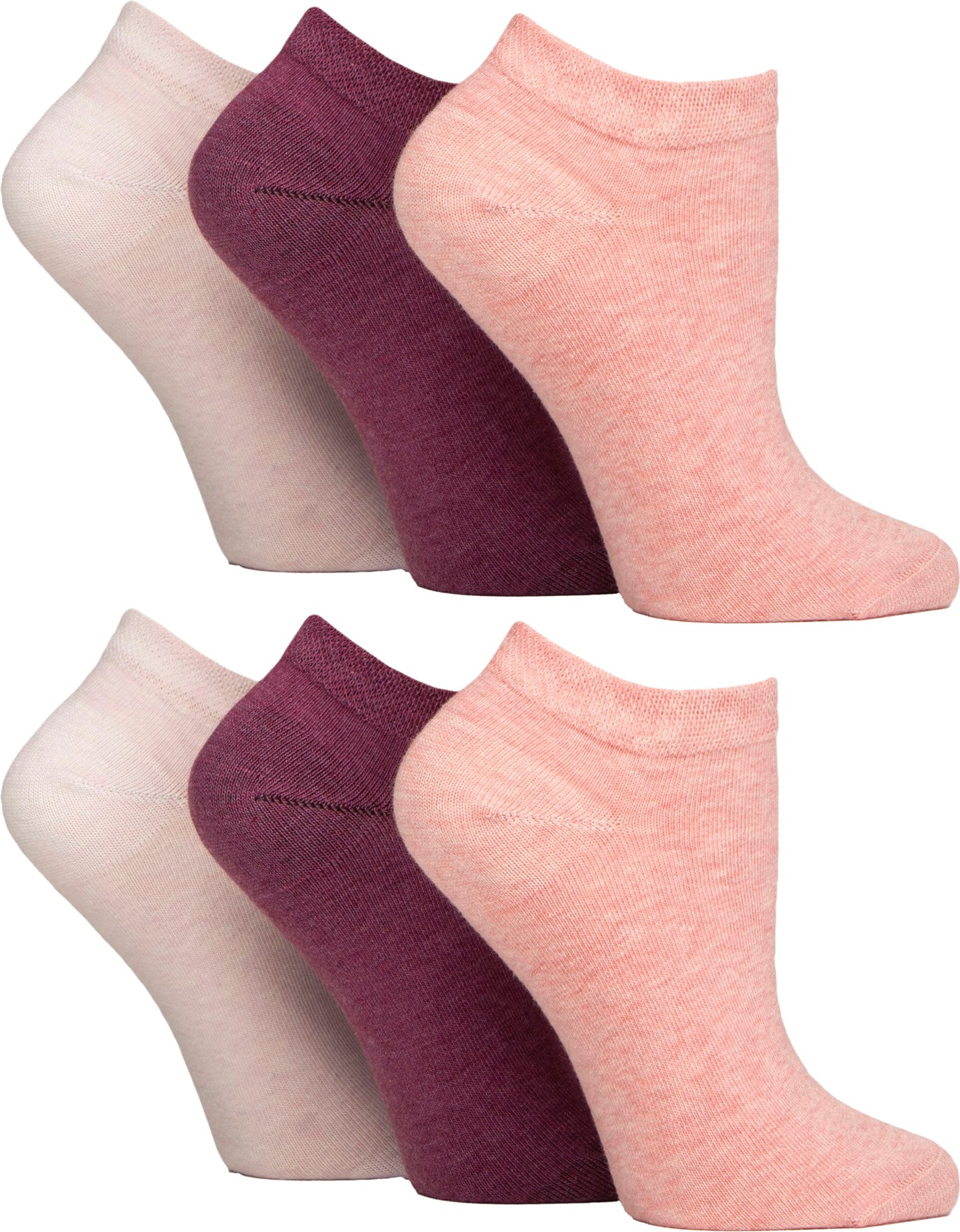 6er-Pack Damen Diabetiker Socken | Extra breite Socken für geschwollene Füße