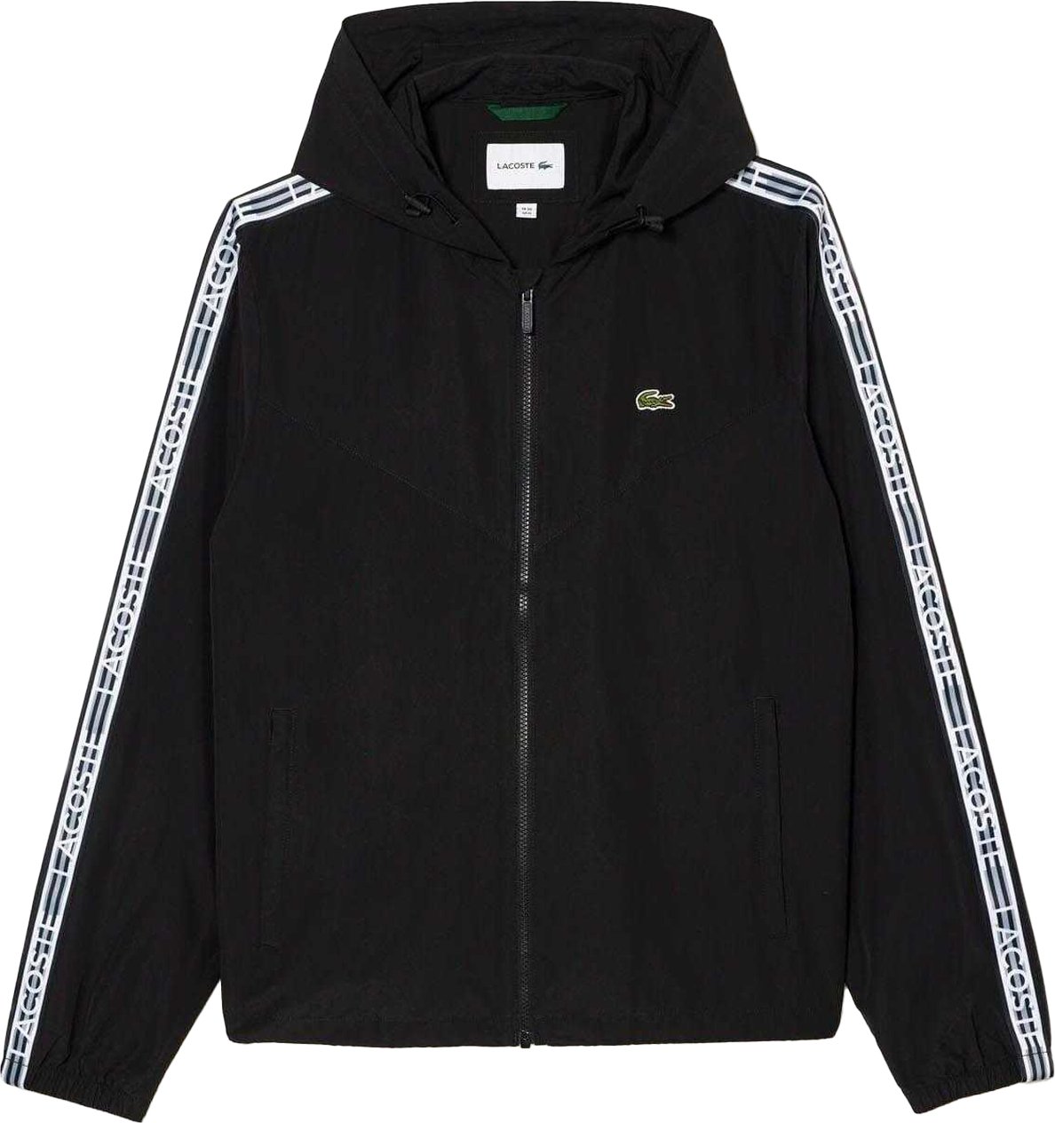 Lacoste - Trainingsjacke für Herren Recyceltes Polyester (Schwarz)