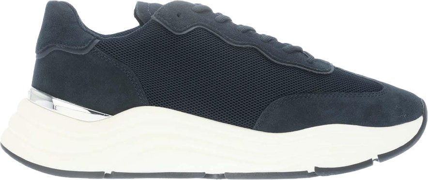 Mallet - Herren Sneaker "Packington", Wildleder (Marineblau)