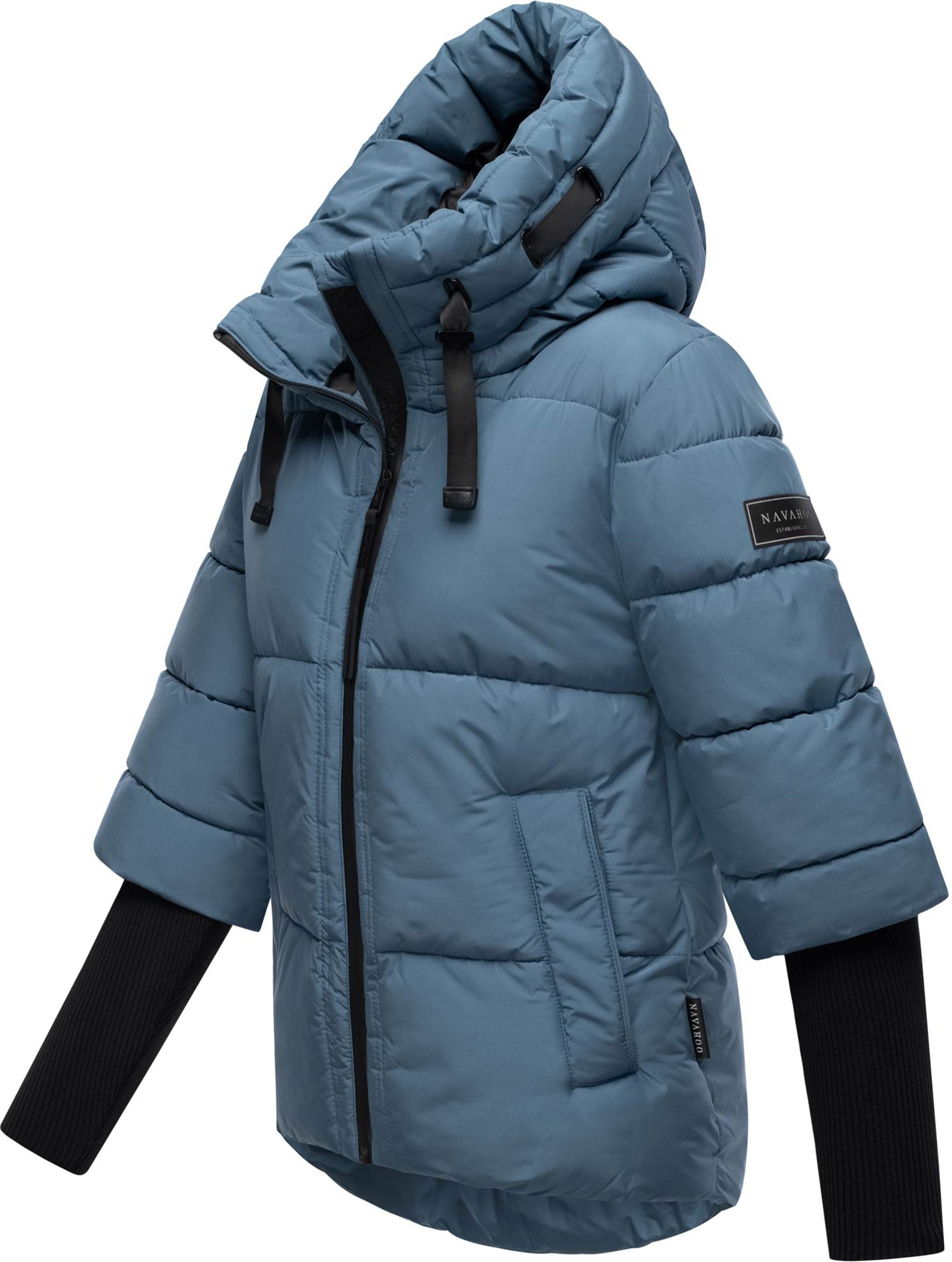 Thumbnail - Navahoo Damen Winter Steppjacke Lotusherz XIV – warm, funktional & urban
