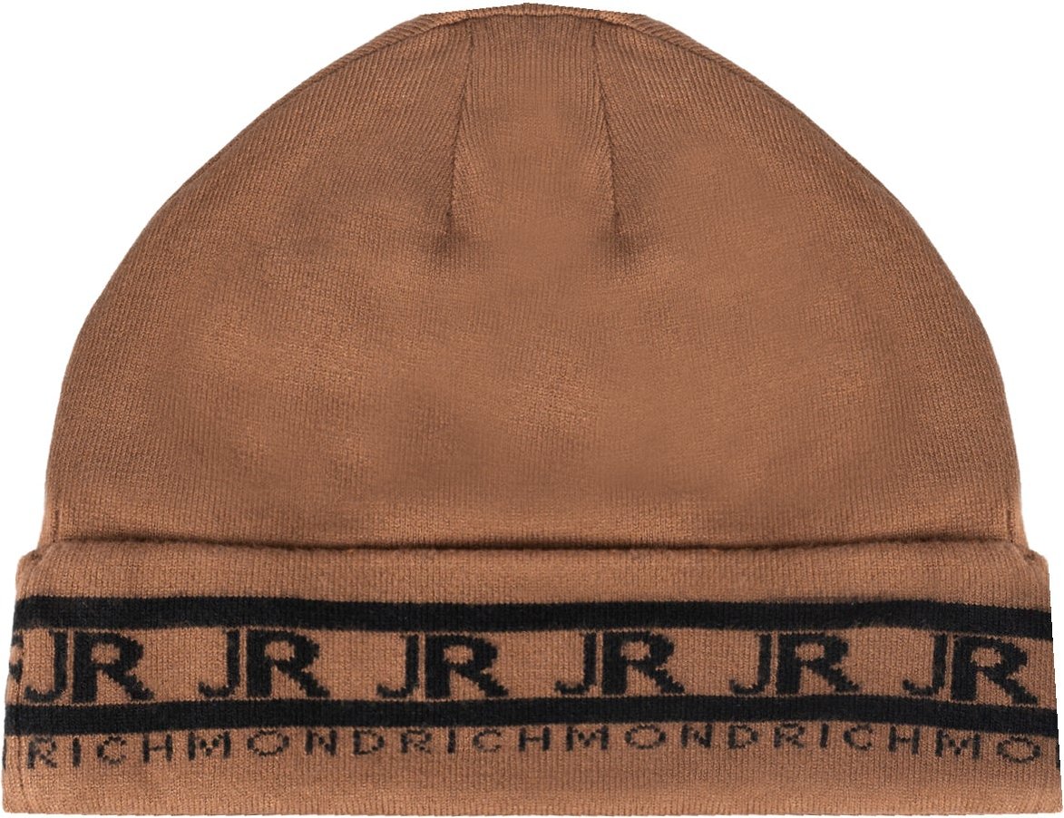 John Richmond Mütze Herren braun