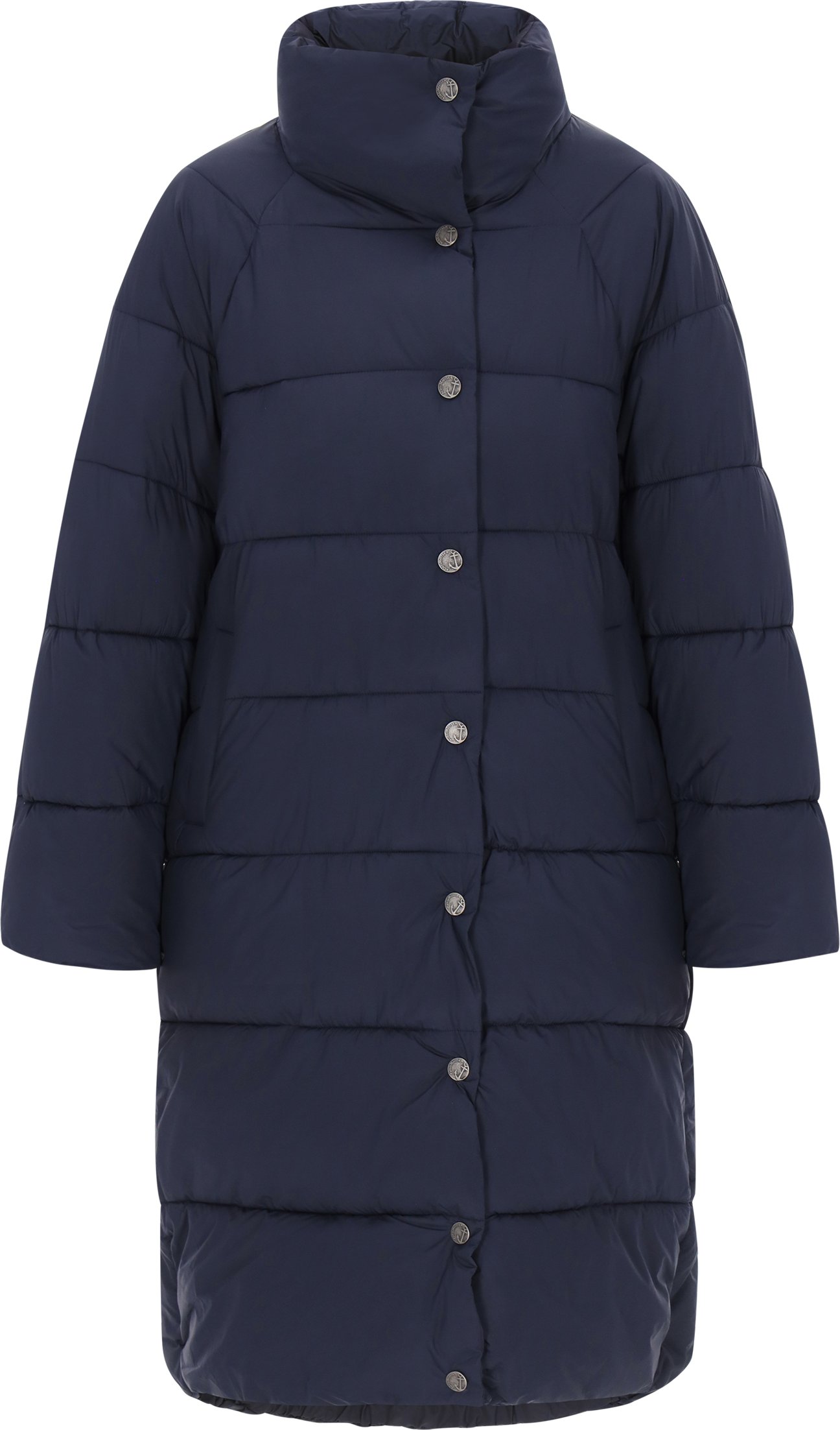 Dreimaster Mantel Frauen Marine