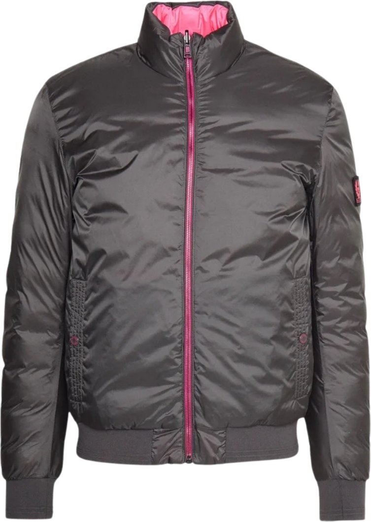 Belstaff Flash Circuit Granite Grey Wendbare Daunenjacke