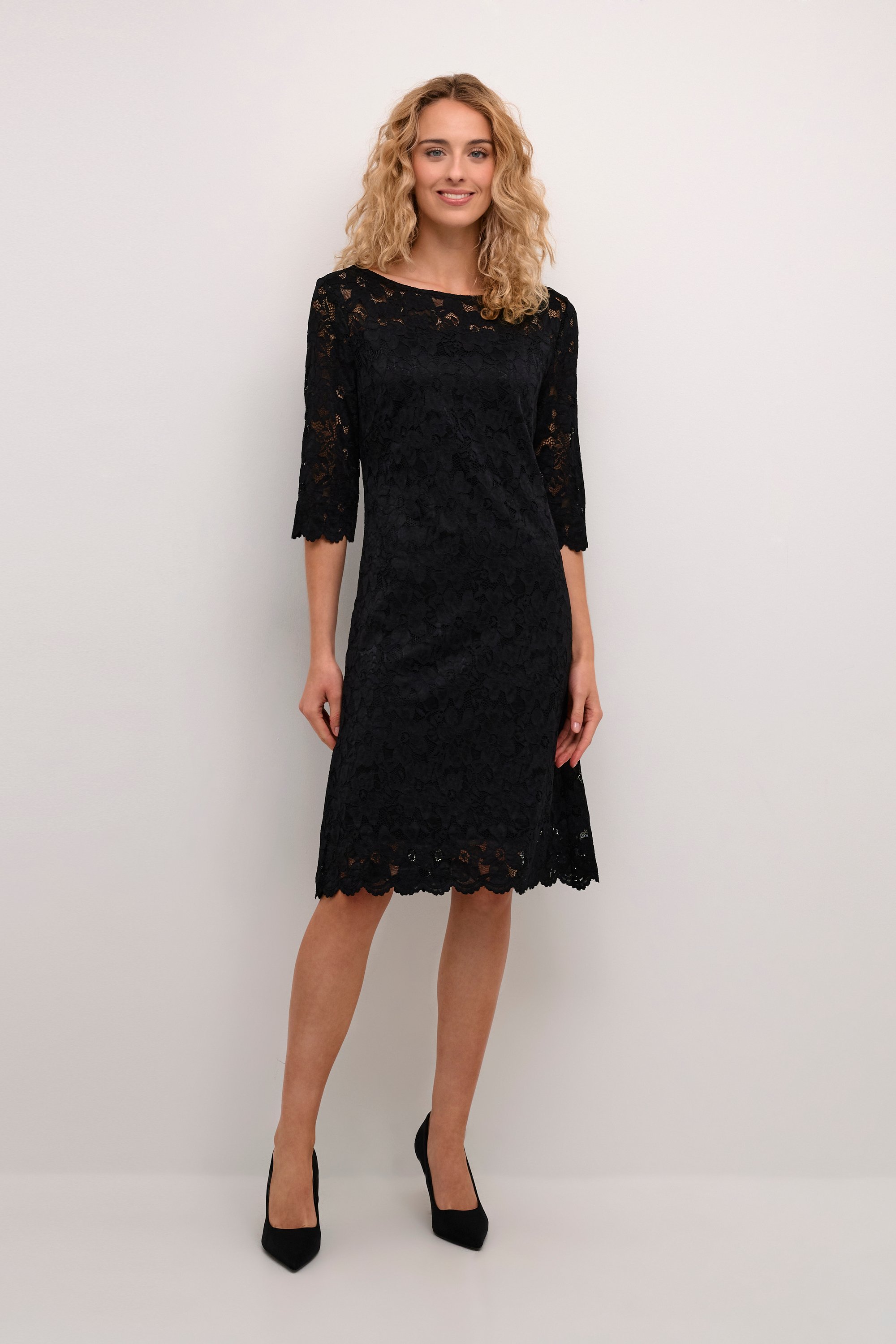 Kleid A-Form black