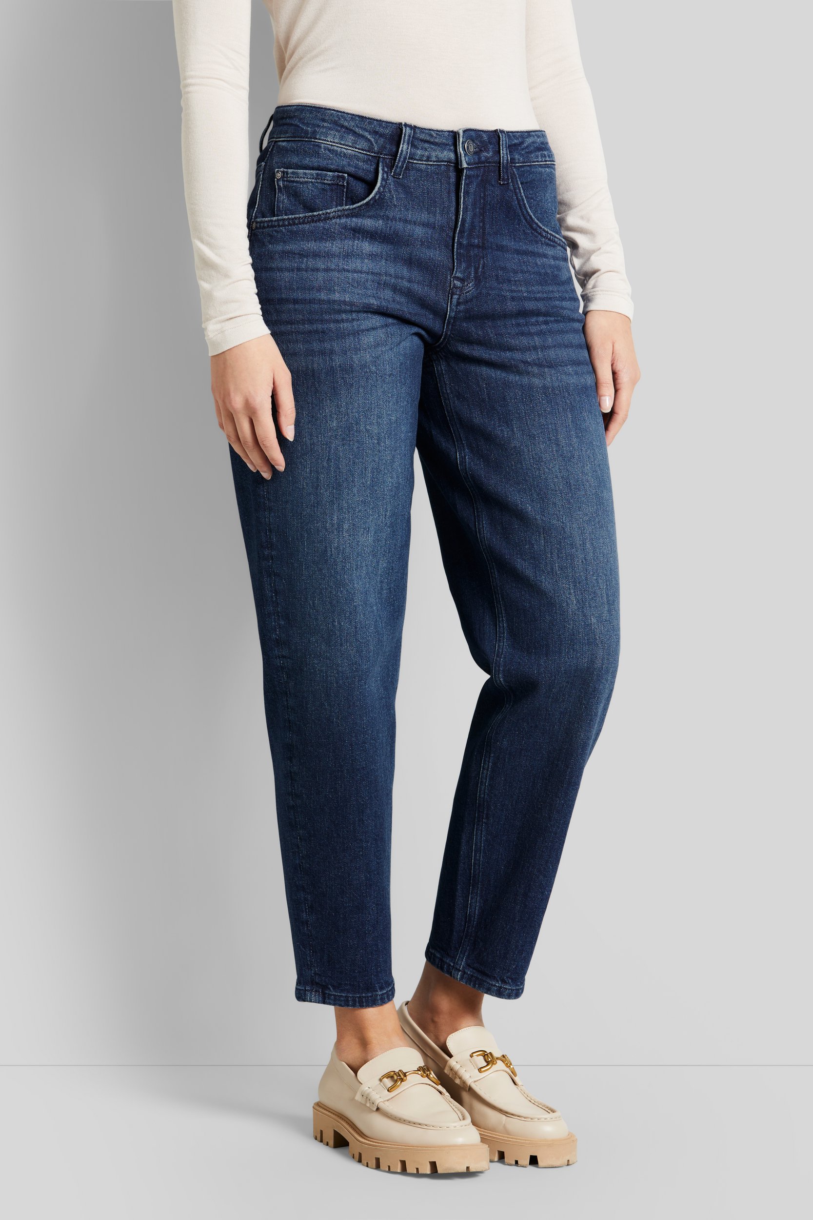 Bugatti Damen Jeans mit lockerem Schnitt