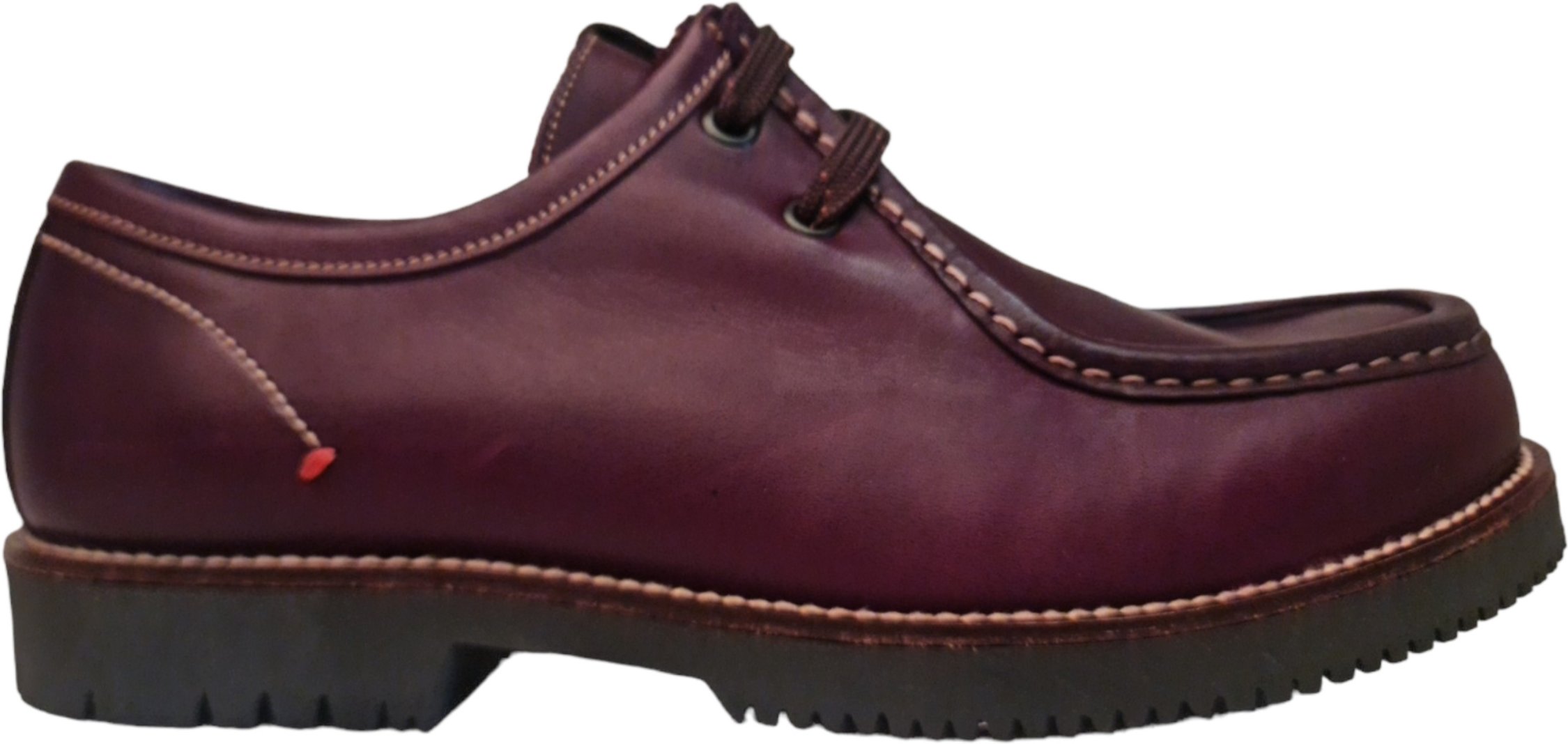 Man's Loafer Schuh Riverty Farbe Burgundy