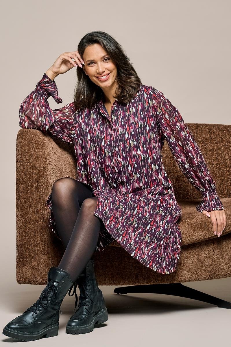 Kenny Print Tunika Taupe / Multi