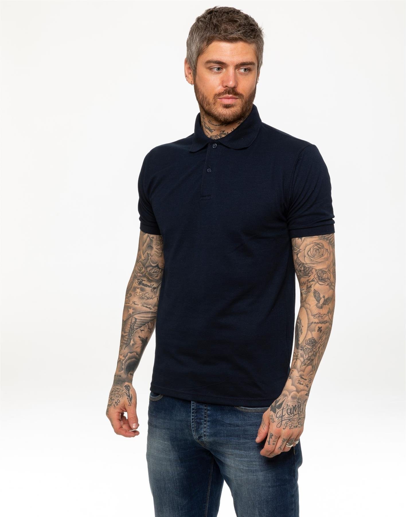 Kruze Herren Kurzarm-Poloshirts