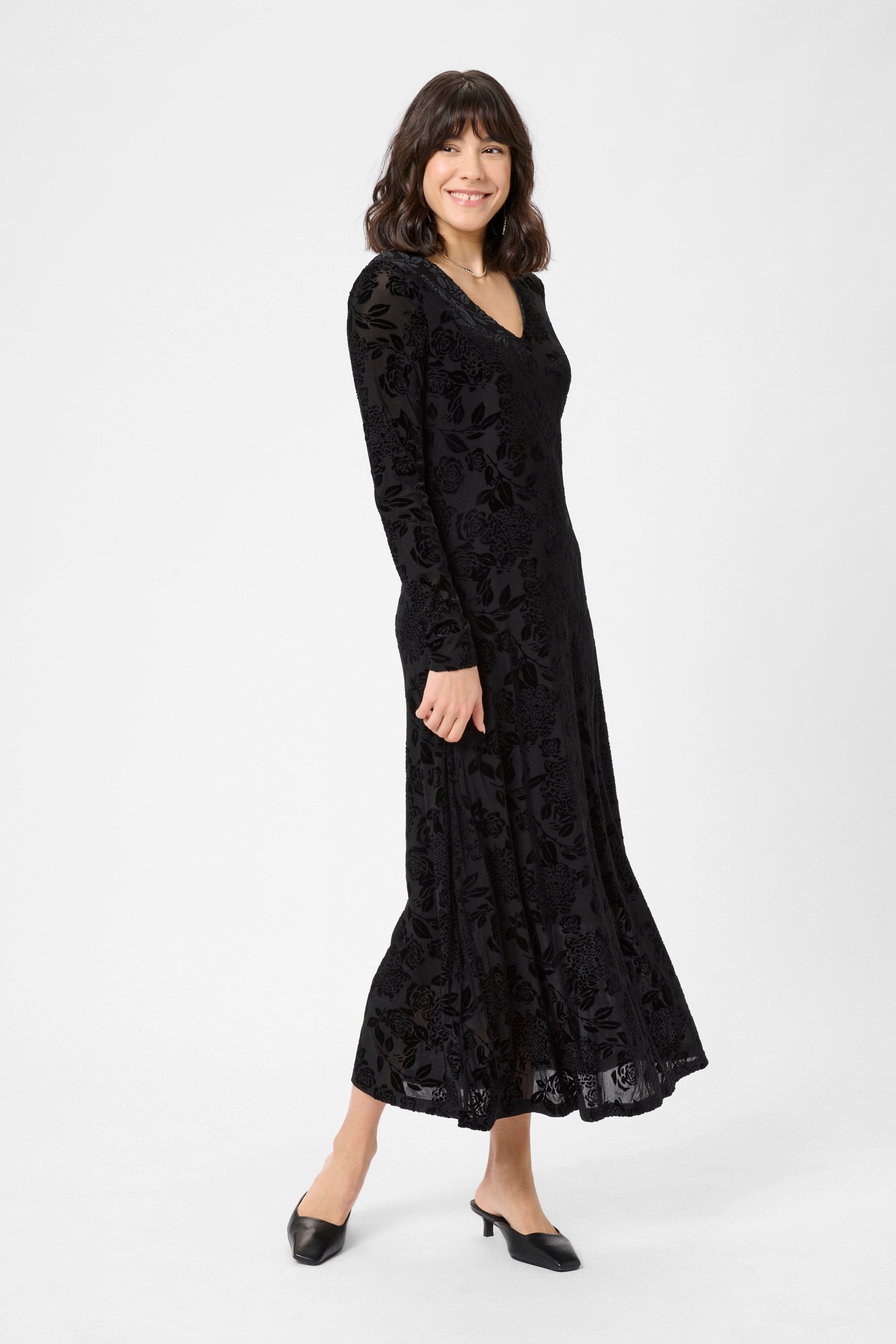 Jerseykleid KArosa Jerseykleid Slim fit black