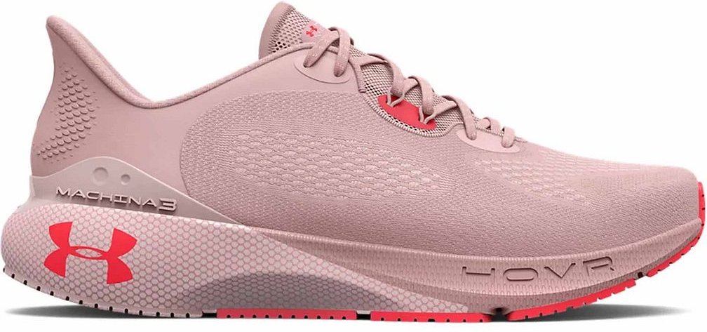 UA HOVR Machina 3 Under Armour Laufschuhe für Frauen in Pink
