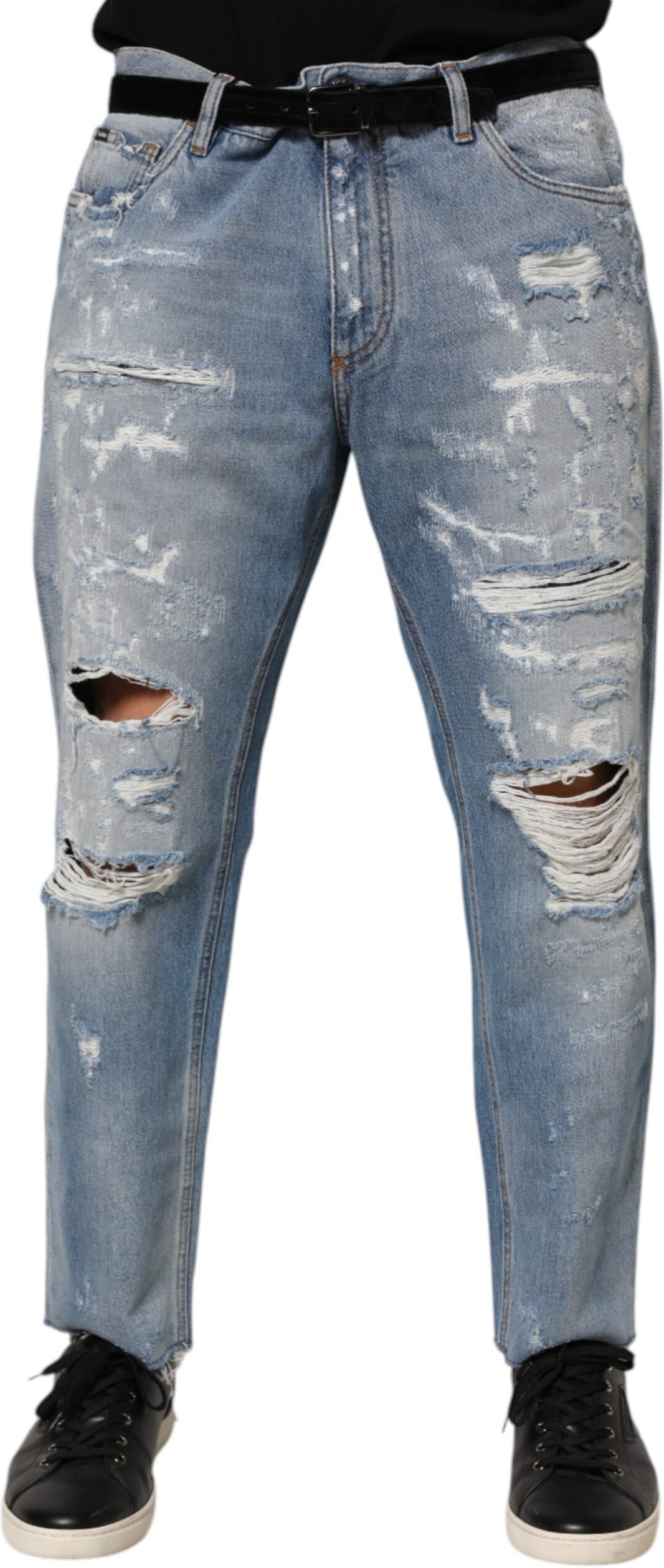 Used-Look Jeans