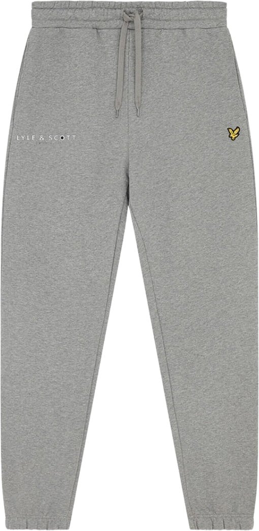 Thumbnail - Lyle & Scott Trainingshose in Jet Grey mit Koordinatenmuster