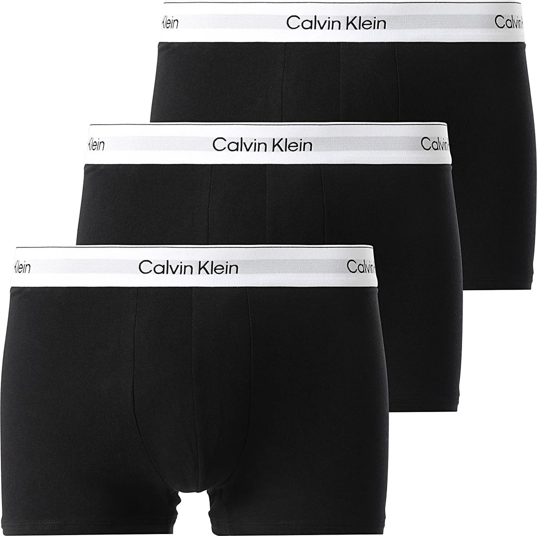 Calvin Klein Unterhosen 3er-Pack Icon Stretch Boxers Schwarz