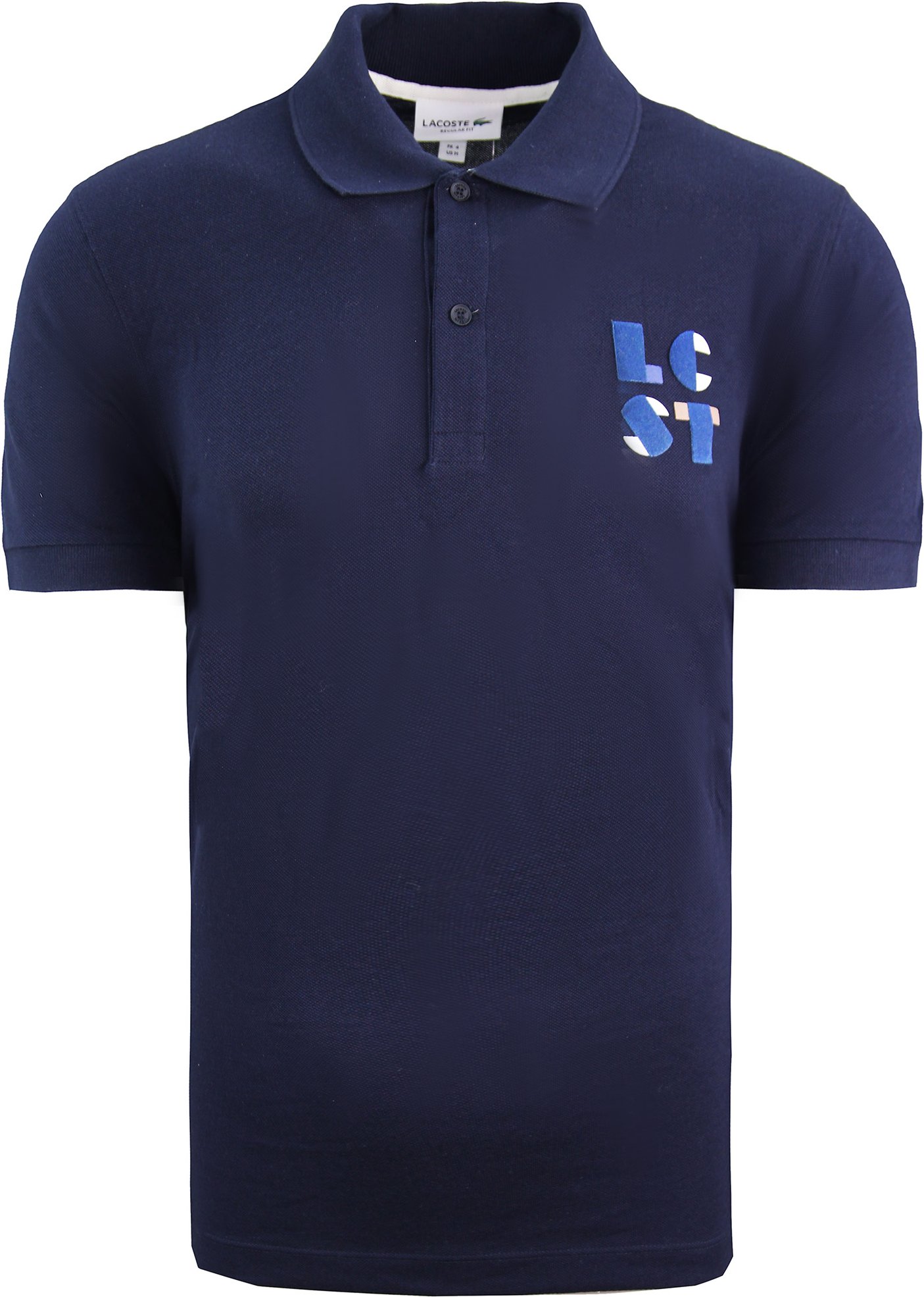 Lacoste reguläre Fit Herren Navy Polo -Hemd