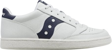 Saucony - "Jazz" Spielplatz Turnschuhe für Herren, Leder (Weiß/Marine)