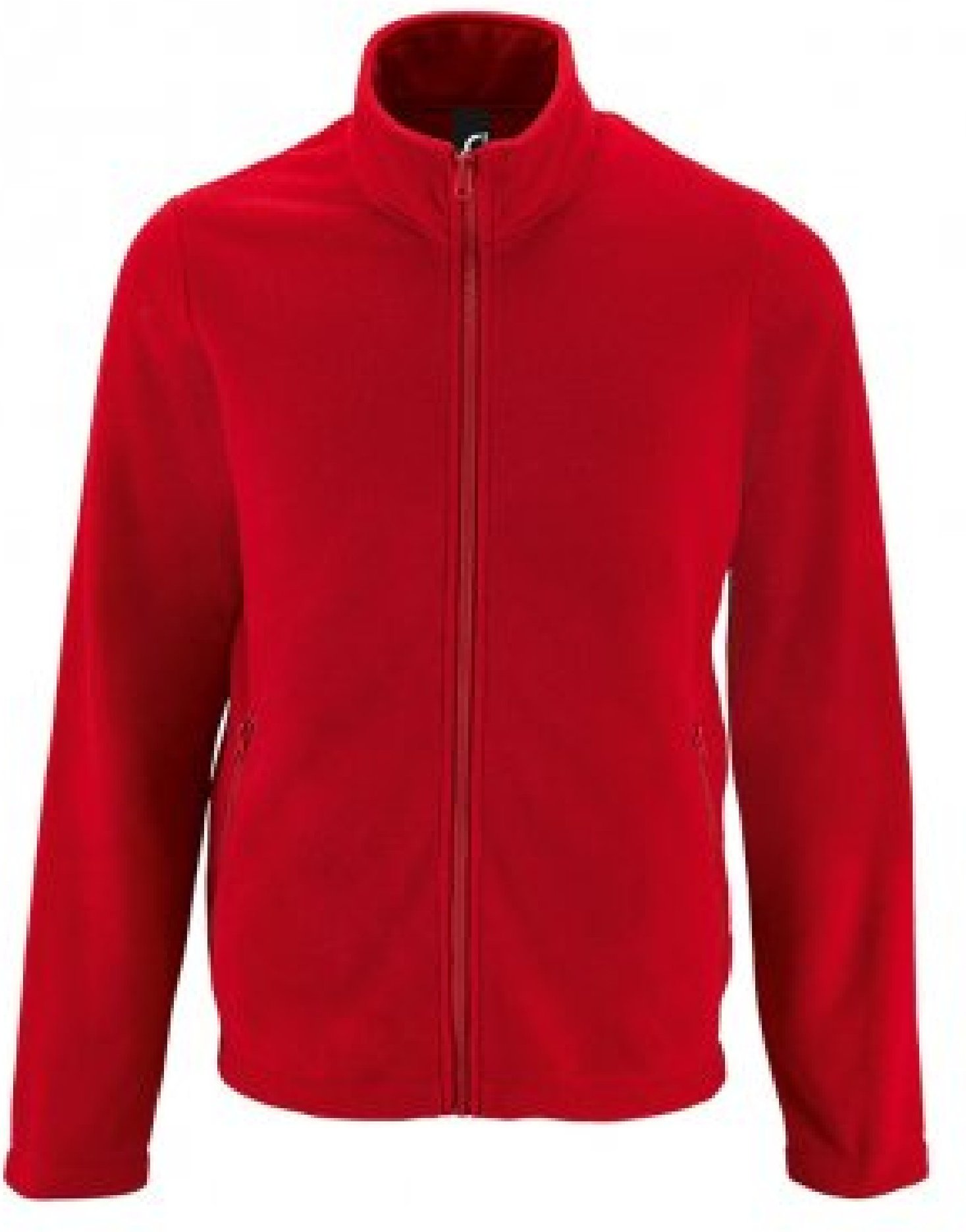 SOLS Herren Norman Fleece Jacke (Rot)