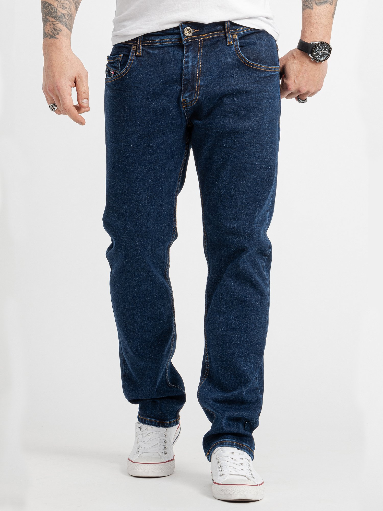 Thumbnail - Rock Creek Jeans Blau