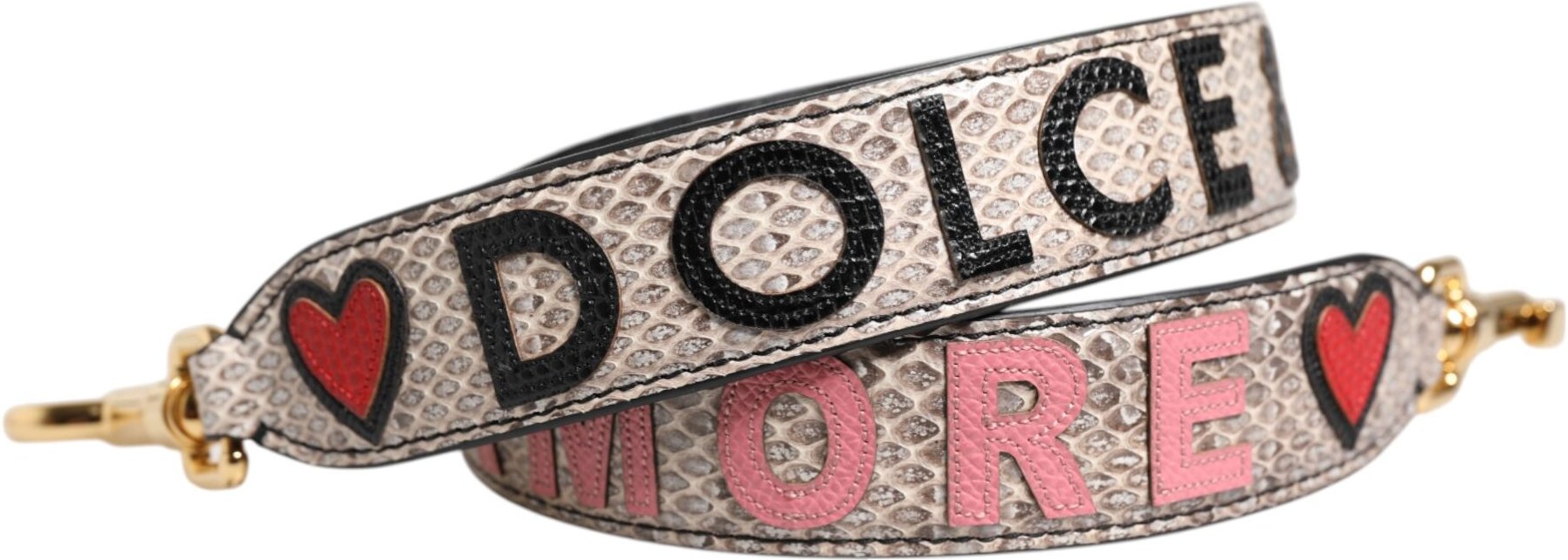 Multicolor DG AMORE Patch Bag Zubehör Schultergurt