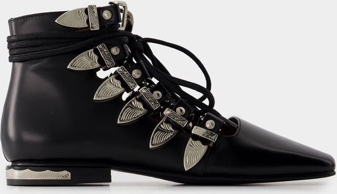 Stiefeletten Aj1284 - Toga Pulla - Leder - Schwarz