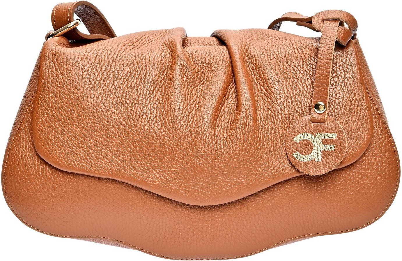 Carla Ferreri COGNAC Lederhandtasche