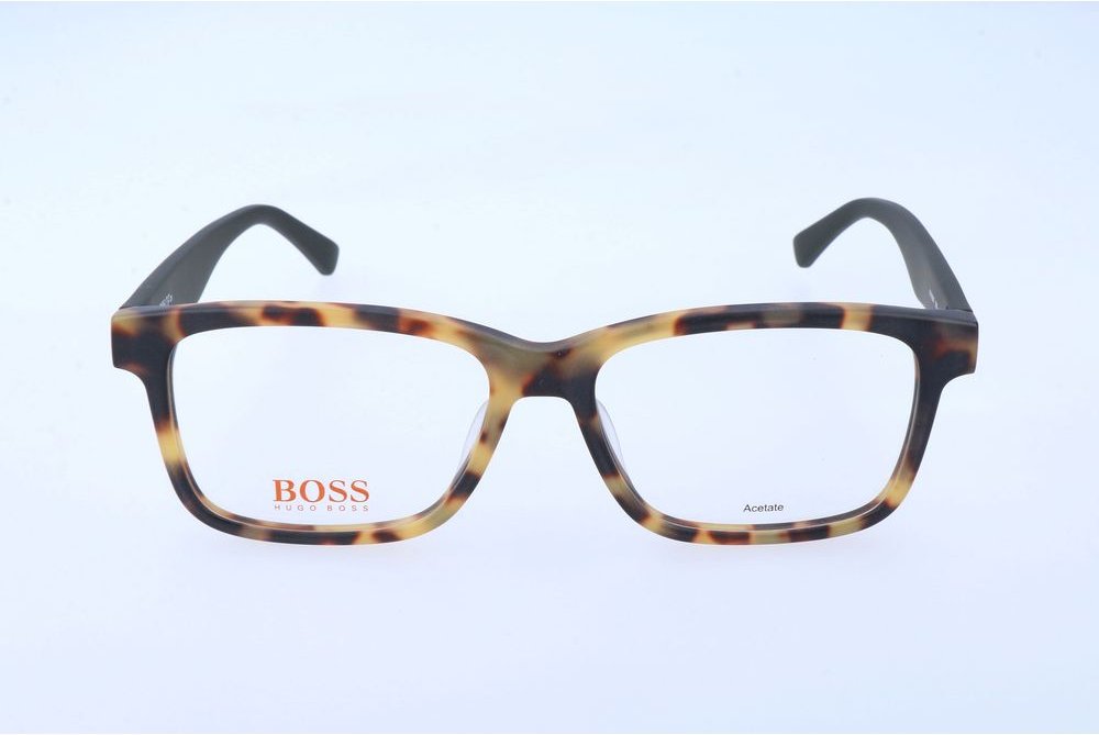 Hugo Boss Herren Acetat Vollrand Quadratische Brille