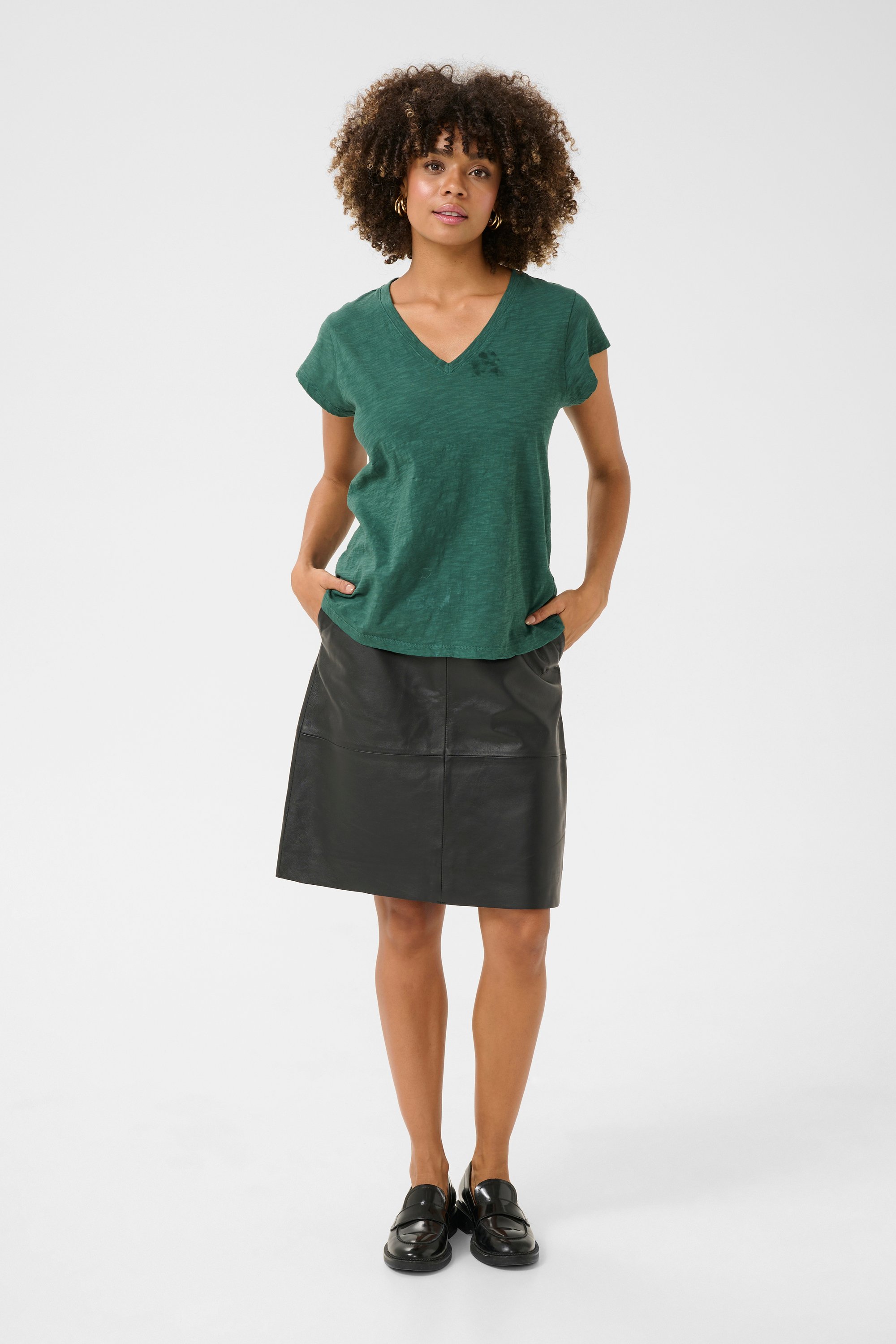 T-shirt Regular fit dark green