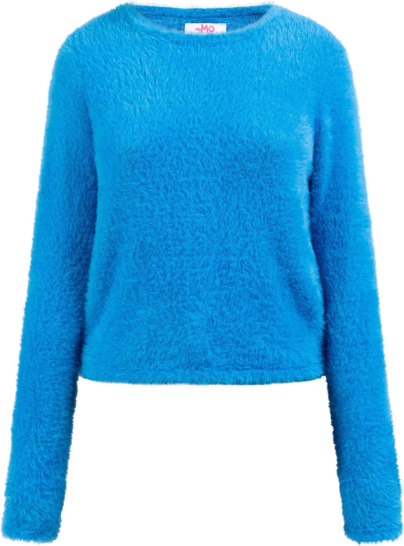 Mymo Strickpullover Damen blau