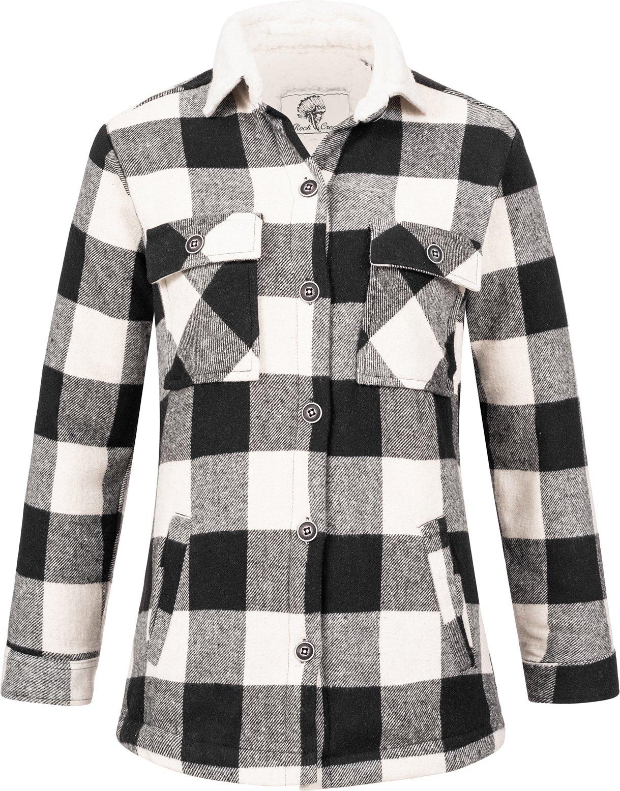 Rock Creek Winterjacke Schwarz