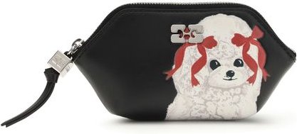 Schwarzes Polyester-Portemonnaie