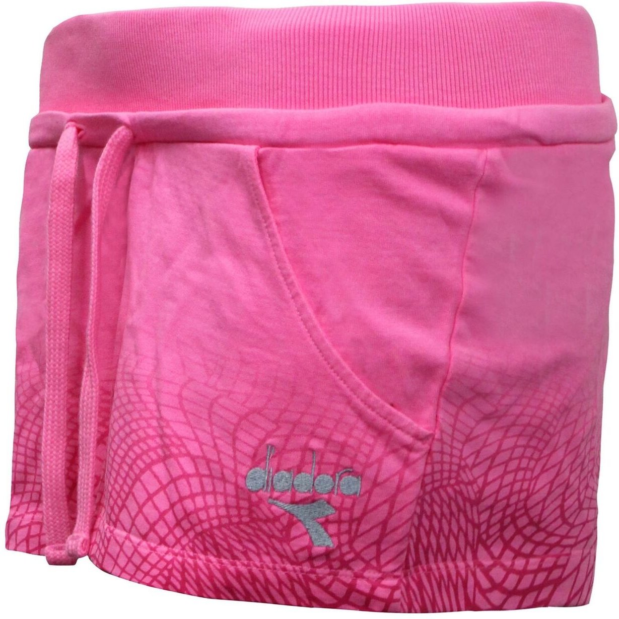 Diadora Logo Womens Pink Shorts