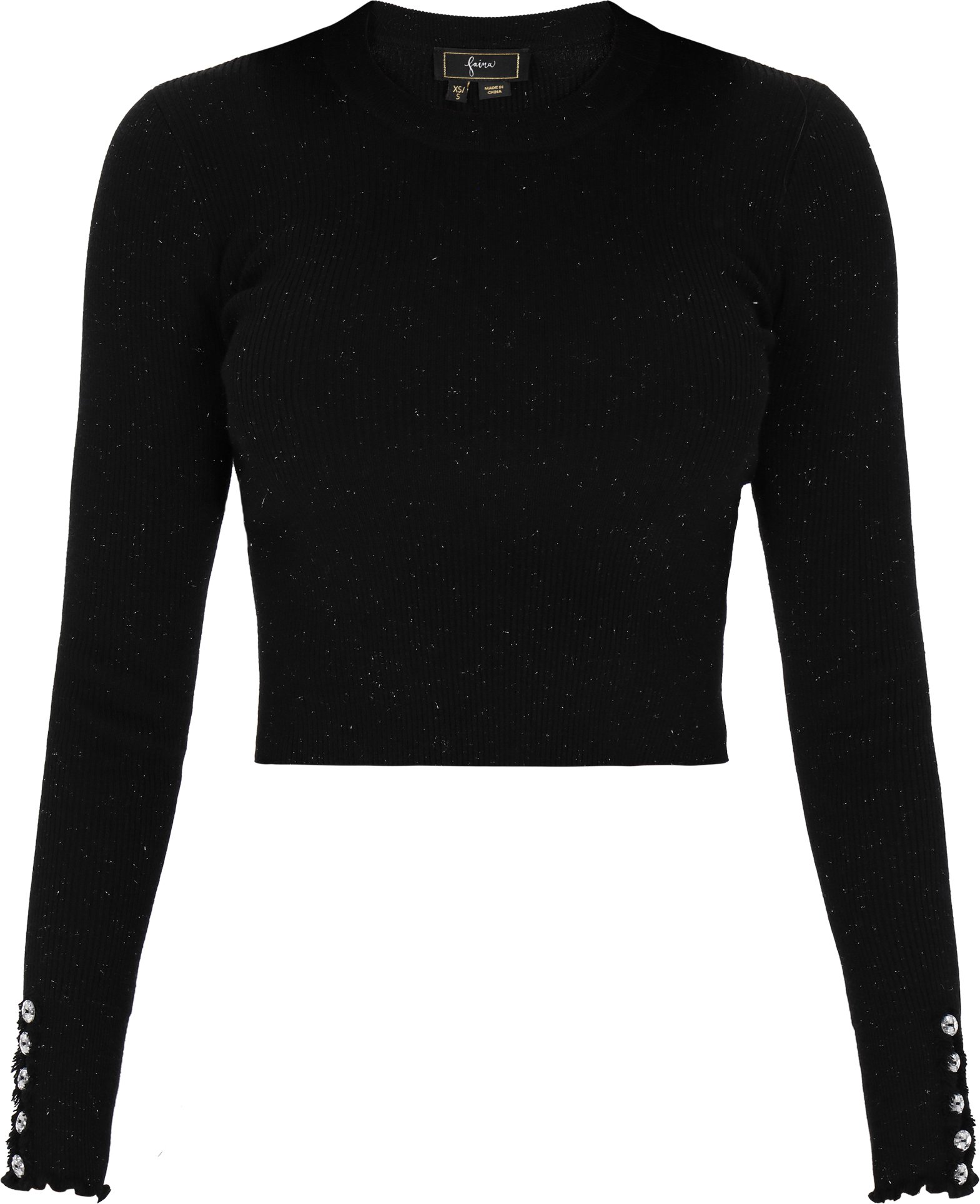 Faina Pullover Frauen Schwarz
