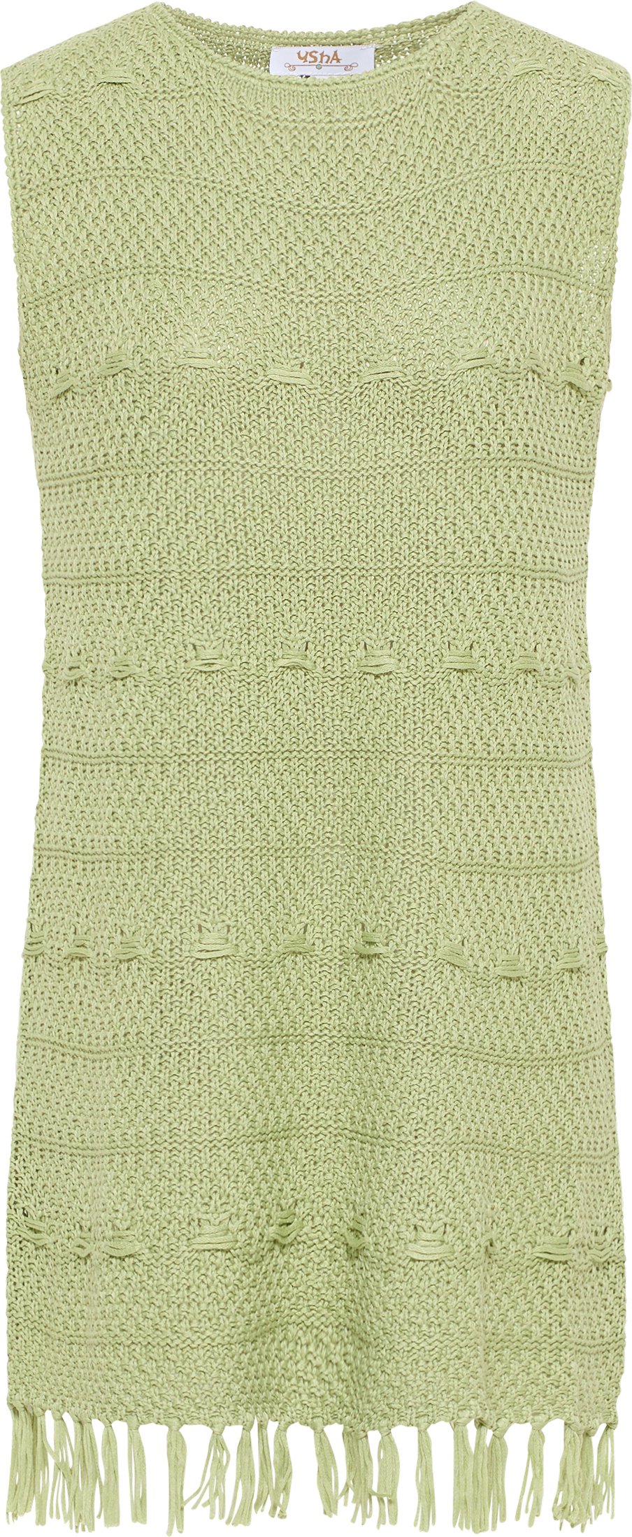 usha Strickkleid Damen Minze
