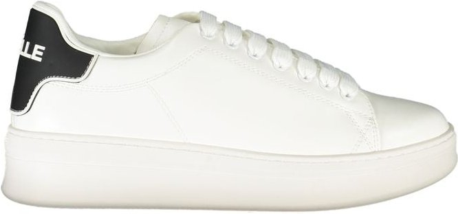 Gaelle Paris Bianco Poliuretano Herren Sneaker