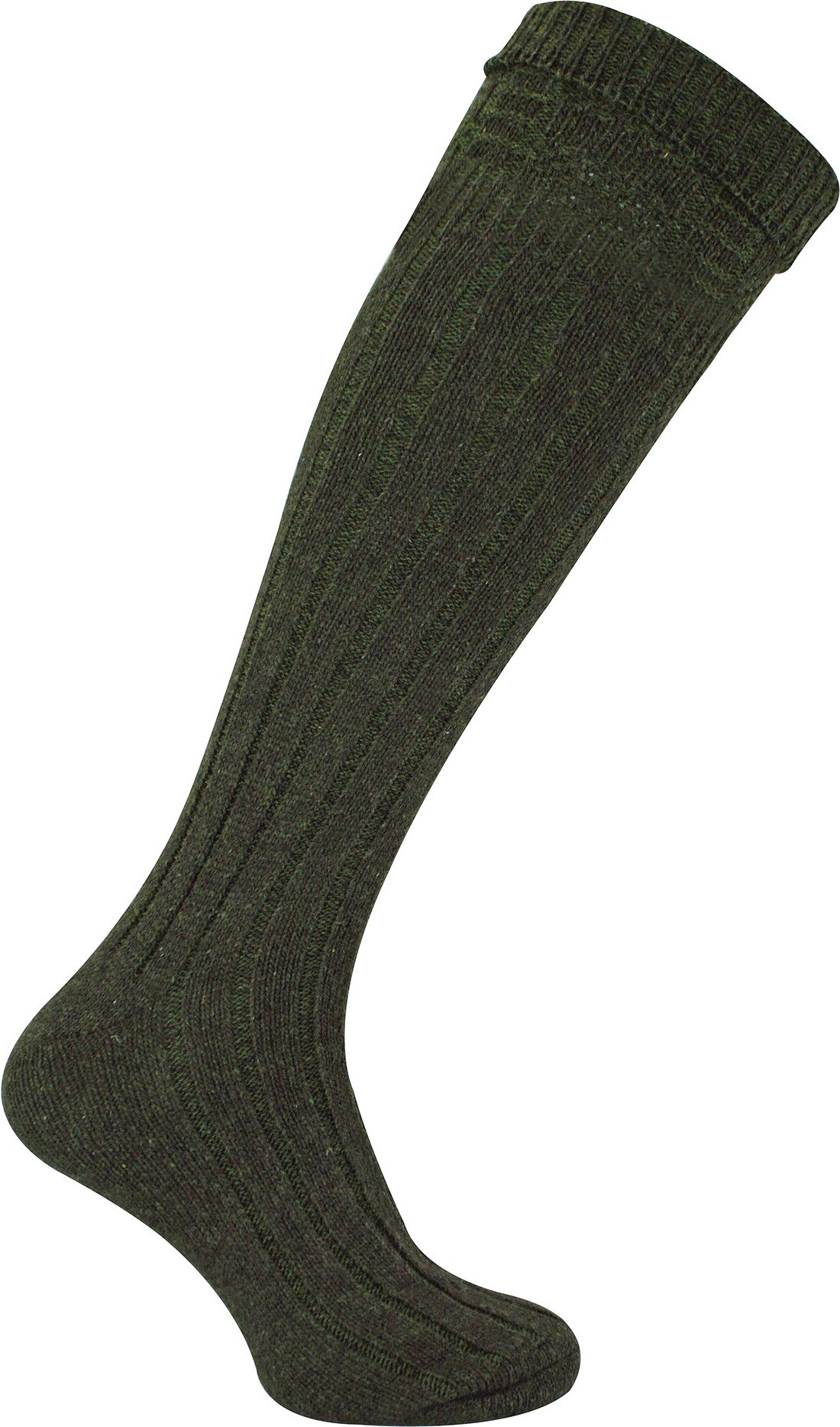 Herren Wolle Kilt Socken | Warm Knee High Socken | Atmungsaktiv Outdoor lange Stiefel Socken für Männer - Khaki