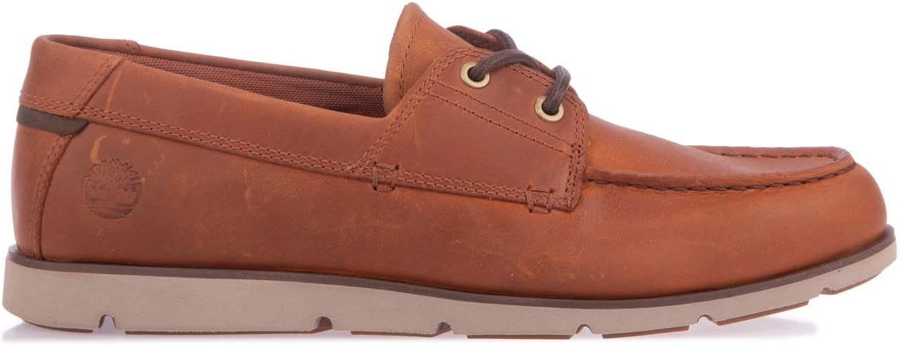 Timberland - "Grafton Bay" Bootsschuhe für Herren, Leder (Orange)