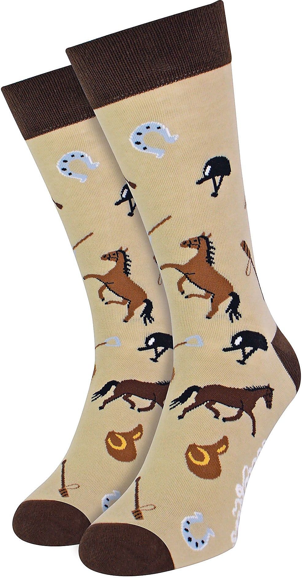 Sportlich gestaltete Unisex-Socken mit Motiv