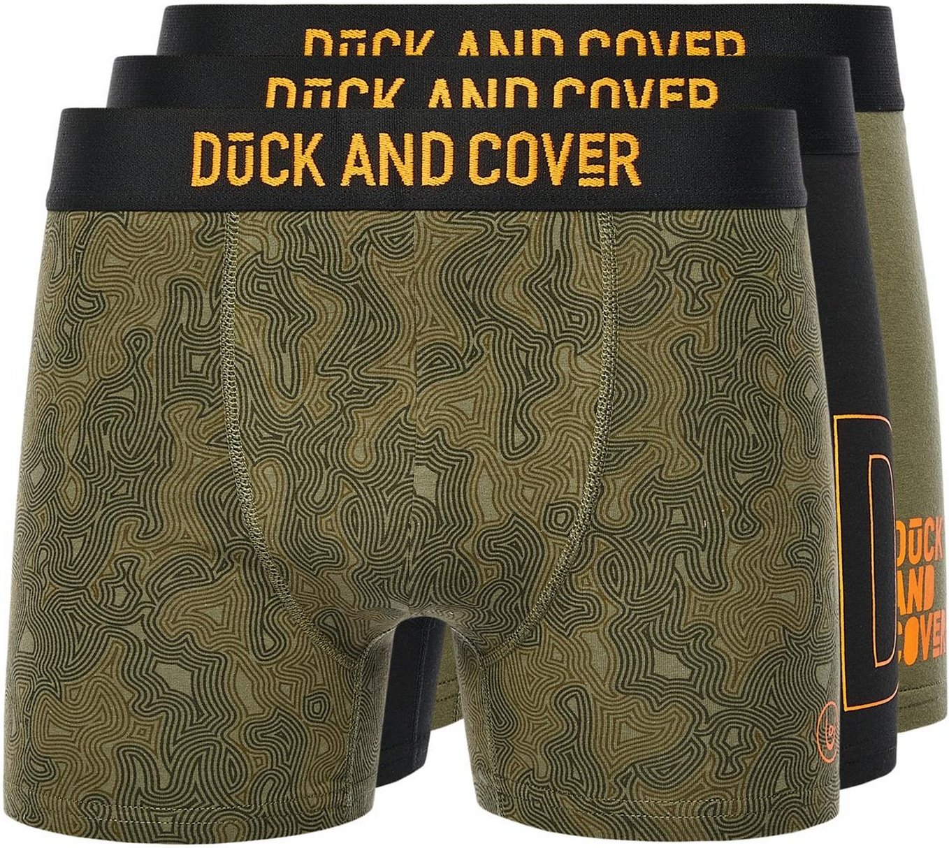 Duck and Cover - "Alizium" Boxershorts für Herren(3er-Pack) (Bunt)