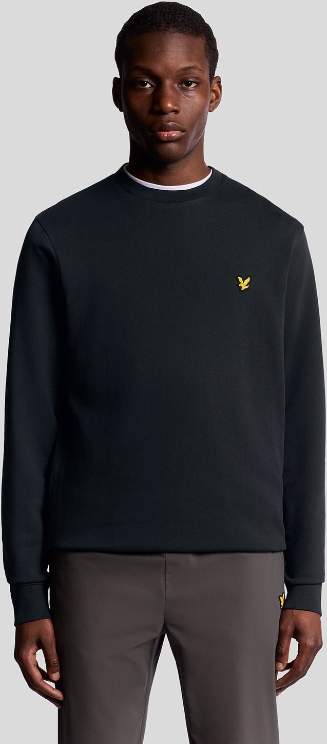 Thumbnail - Lyle & Scott Sweatshirt mit Sports Globe-Print – Marineblau