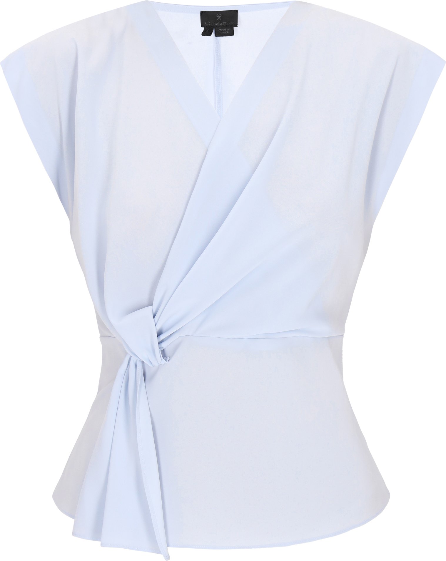 Dreimaster Bluse Frauen hellblau