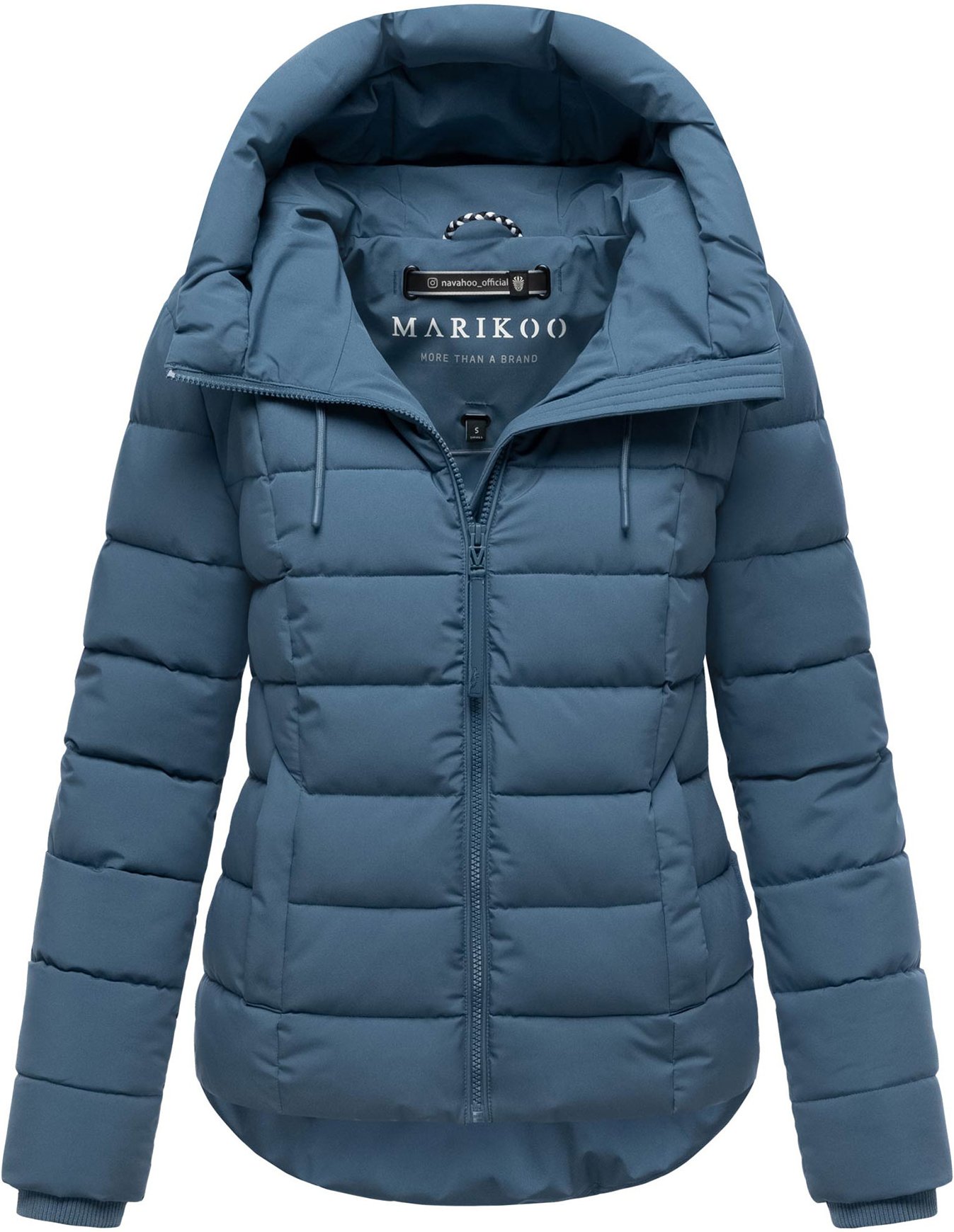 Marikoo Damen Steppjacke Tayenaa mit Kapuze & warmem Fleecefutter