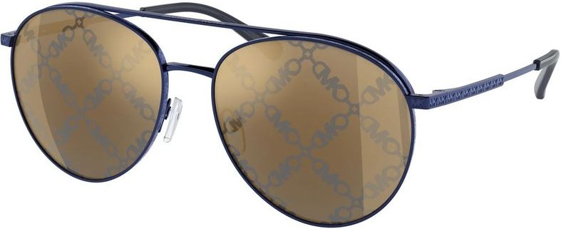 Lila Metallsonnenbrille