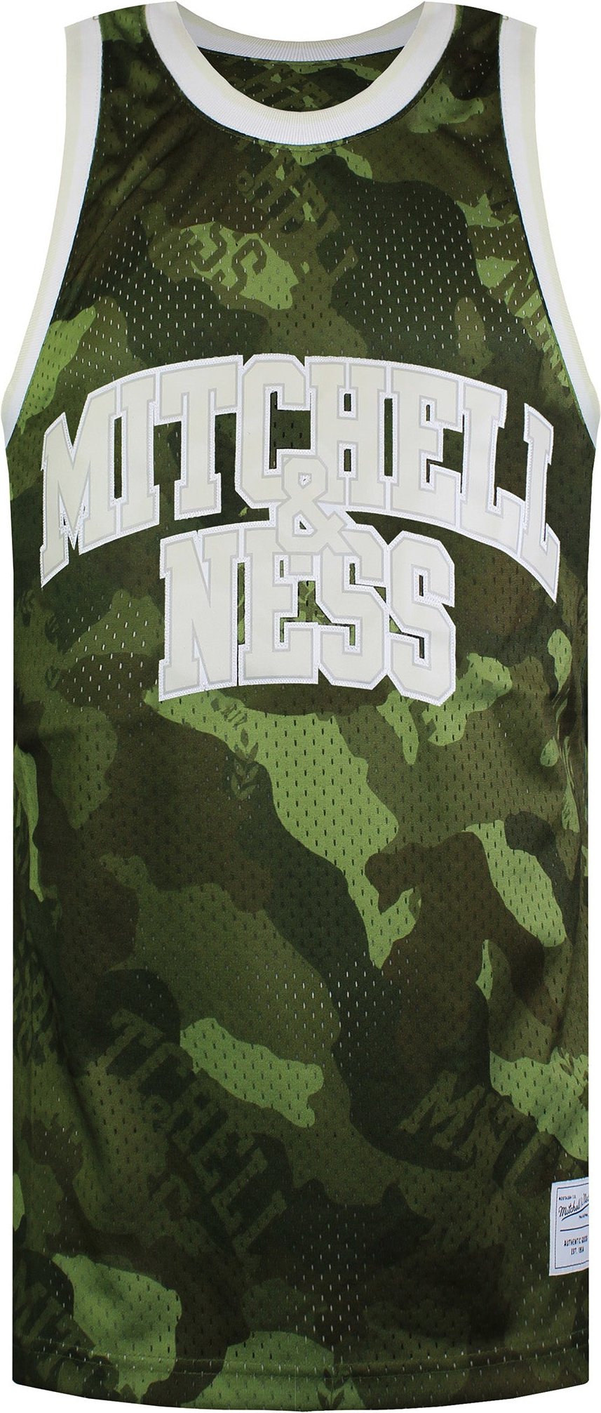 Mitchell & Ness Herren Camo Grün Swingman Trikot